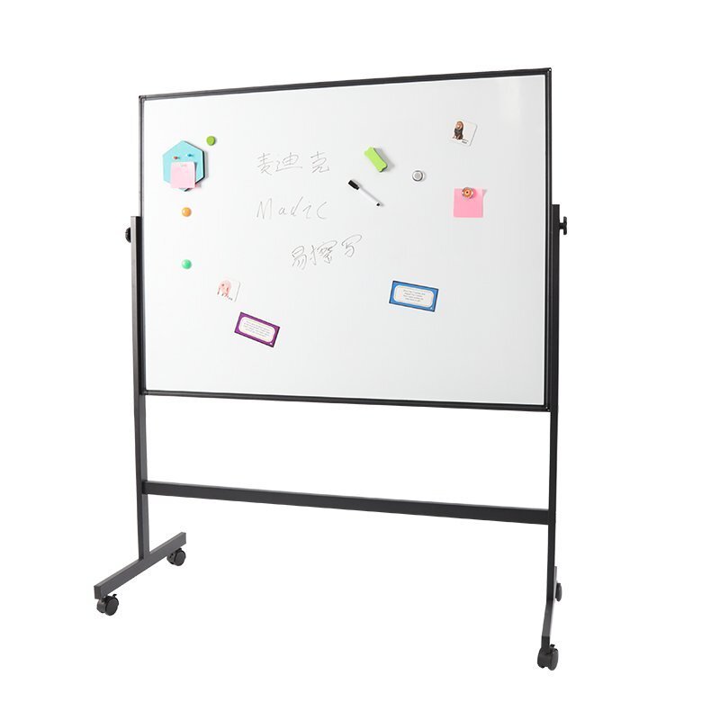 M94辦公教學H型雙面移動支架白板